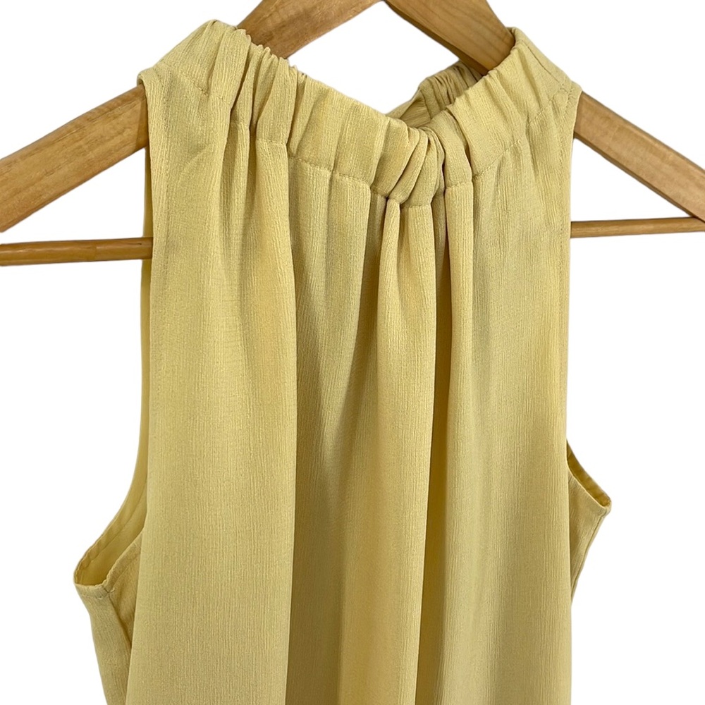 NWT Prologue Pale Yellow Sleeveless Dress - Picture 11 of 13